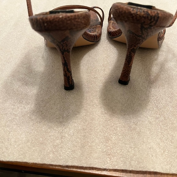 River Island Snakeskin wrap sandals - Picture 5 of 5